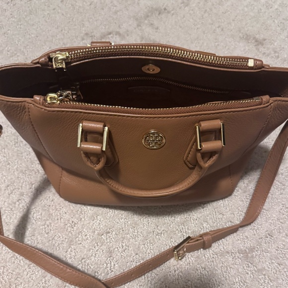 Tory Burch Tan Leather Satchel - Picture 2 of 3